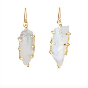 VM x FLL Clear Crystal Aura Earrings
